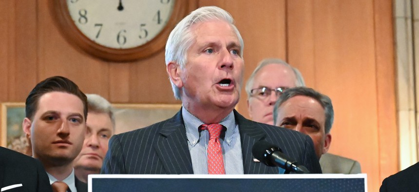 Gubernatorial candidate Bruce Blakeman is running on lowering bills – but his campaign has had accounting troubles.