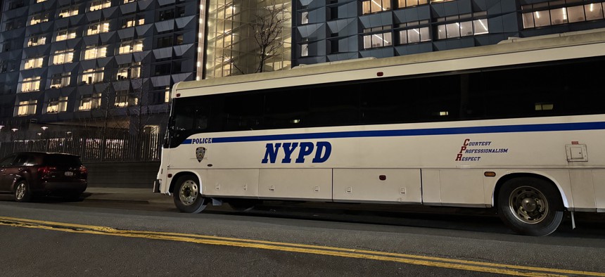The New York City Police Academy, in College Point, Queens