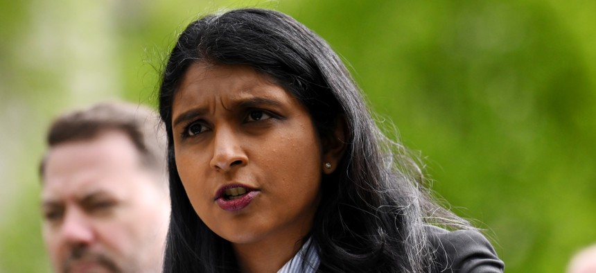 Saritha Komatireddy is challenging state Attorney General Letitia James in the fall.