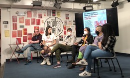 A 2023 event at The People’s Forum featured City Council Member Tiffany Cabán and others discussing Mayor Eric Adams’ “austerity budget.”