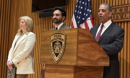 New York City Police Commissioner Jessica Tisch, Mayor Zohran Mamdani and Rep. Adriano Espaillat briefed New Yorkers on security ahead of the National Dominican Day Parade.