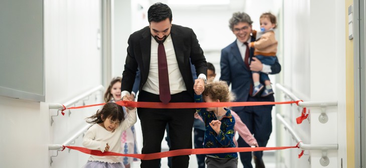 New York City Mayor Zohran Mamdani at a press conference on “cutting red tape” for early childhood education centers in April 2026.