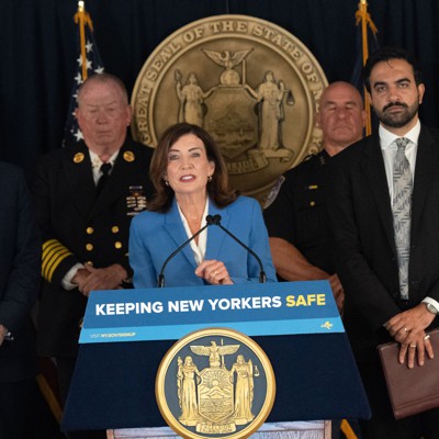 Hochul says Trump is ‘defunding the police,’ amid growing tension with Washington