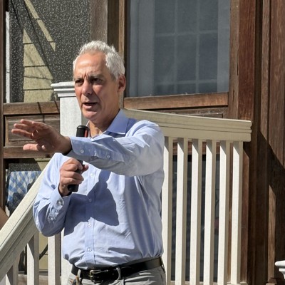Rahm Emanuel is still talking about his meeting with Zohran Mamdani