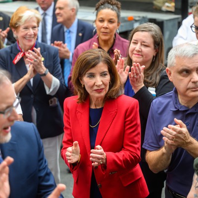Trump has promised to issue checks if the GOP holds the House. Is he taking a page from Hochul?