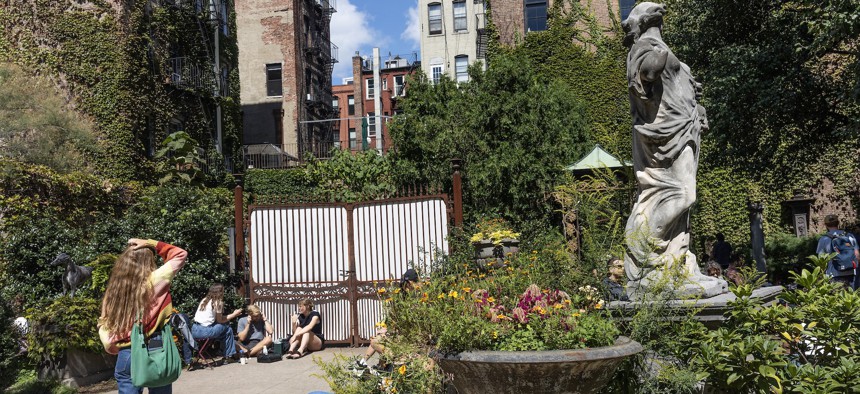 The Haven Green affordable housing development was supposed to be built on an empty city-owned lot known as the Elizabeth Street Garden.