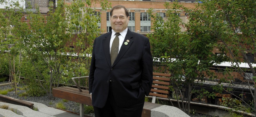 Rep. Jerry Nadler at the High Line in June 2009.