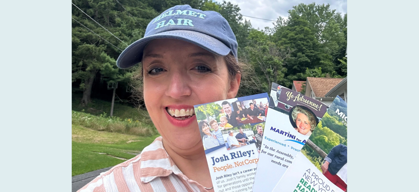 Otsego County Democratic Party Chair Caitlin Ogden is mounting a challenge to state Democratic Party Chair Jay Jacobs.