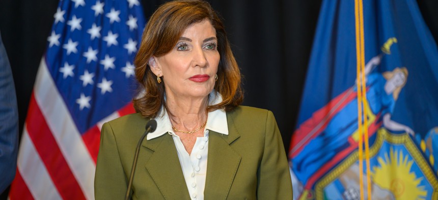 The latest Siena University poll shows Republican gubernatorial candidate Bruce Blakeman within single digits of Gov. Kathy Hochul.