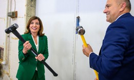 Things are looking up for the governor in the second poll of the day.