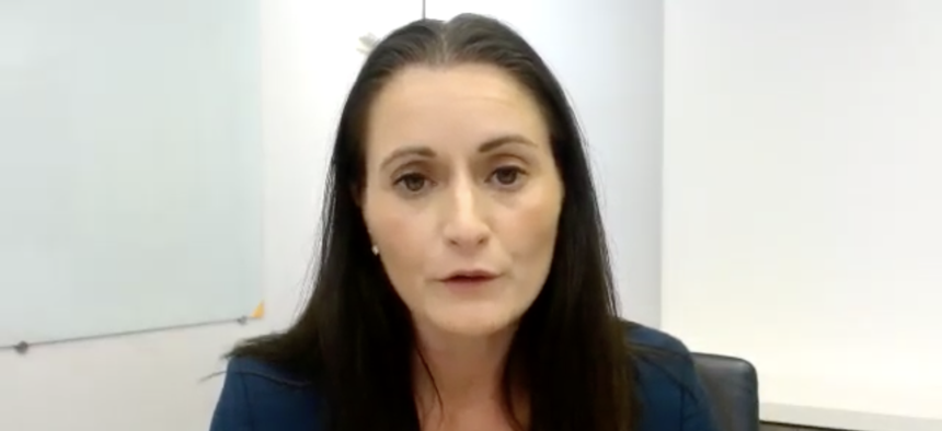 Cait Conley is an Army veteran and national security adviser, now running for Congress. 