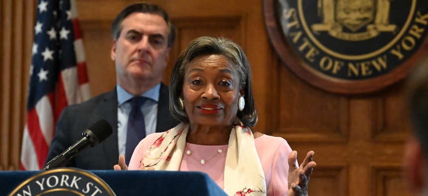 State Senate Majority Leader Andrea Stewart-Cousins and former Deputy Majority Leader Michael Gianaris ushered in a new era of stability for the chamber.