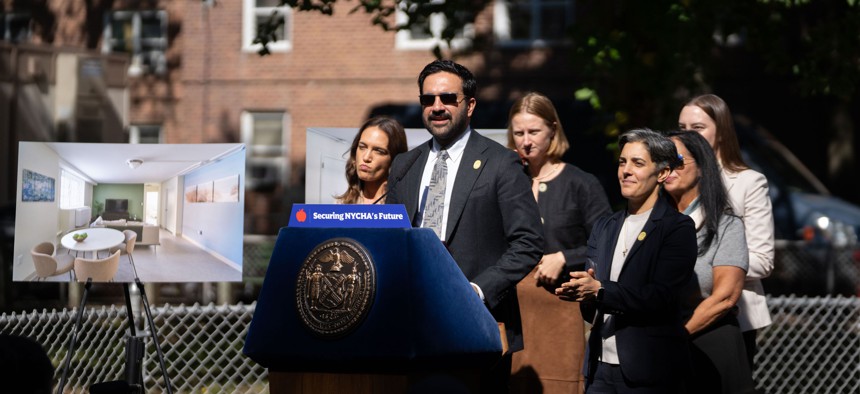 New York City Mayor Zohran Mamdani addressed the latest pied-à-terre tax ruling at an unrelated press conference on Sept. 30, 2026.