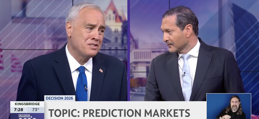 DiNapoli and Hernandez clashed in the sole debate for the statewide race.