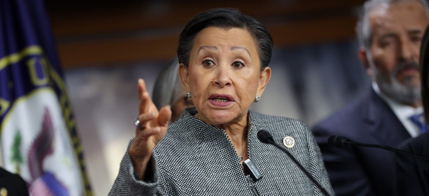 Rep. Nydia Velázquez isn’t planning to lead the county party for long. But for now, it’s hers.