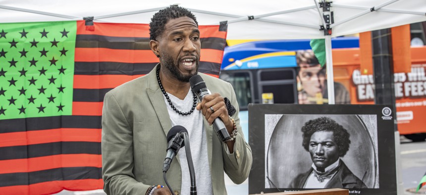 New York City Public Advocate Jumaane Williams lauded Gov. Kathy Hochul and Mayor Zohran Mamdani for working together on 2-K.