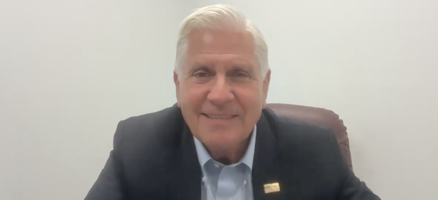 Nassau County Executive Bruce Blakeman is the Republican nominee for governor.