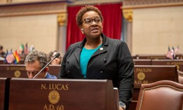 Assembly Member Nikki Lucas in Albany in March 2026.