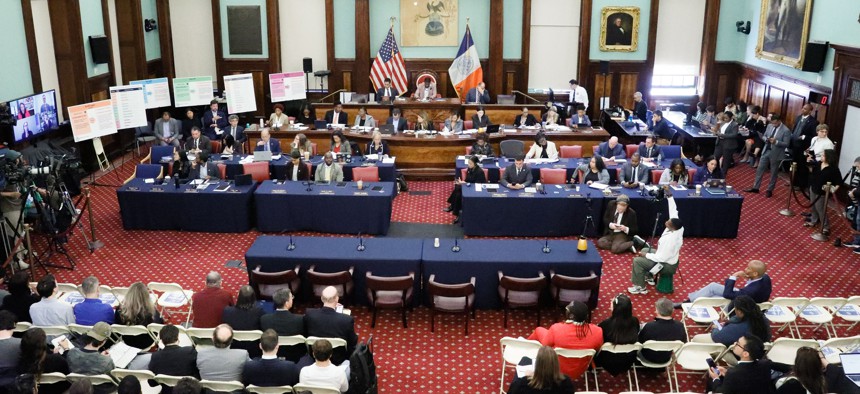 The New York City Council held a hearing on artificial intelligence safety earlier this month.
