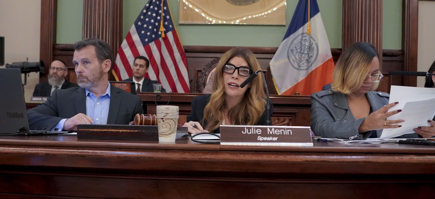 New York City Council Speaker Julie Menin recently held a hearing on AI safety.