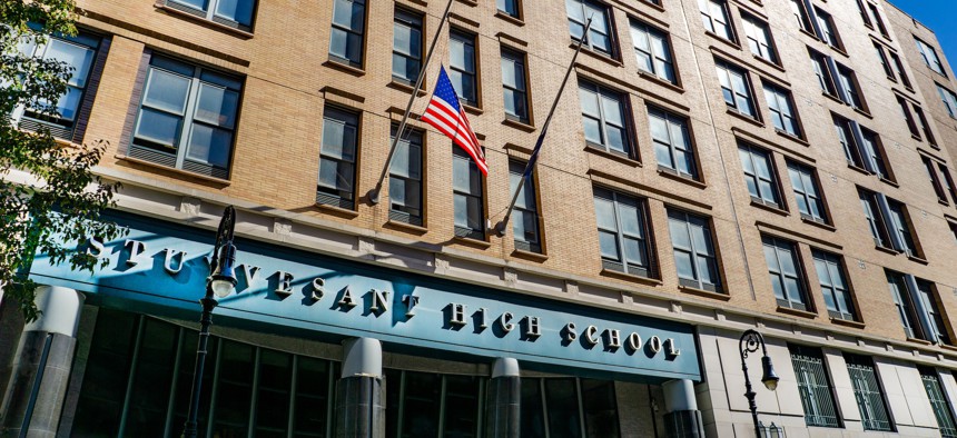 Stuyvesant High School is one of New York City’s eight elite specialized high schools that admit students based solely on the result of a standardized test.
