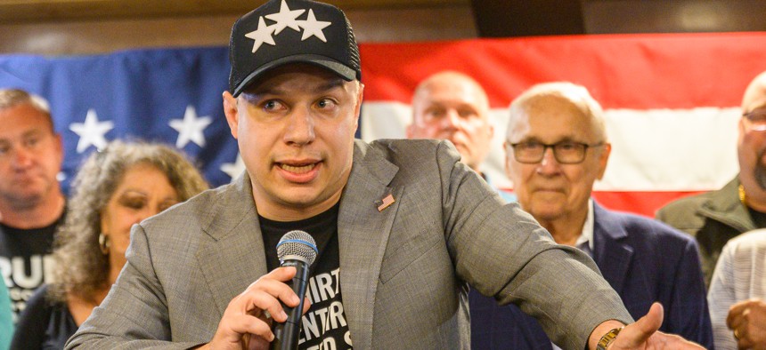 Anthony Constantino, who is running for outgoing Rep. Elise Stefanik’s seat, has been known to have quite the presence on social media.