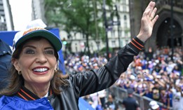 Gov. Kathy Hochul leads her Republican challenger Bruce Blakeman by 14 points, the newest Siena University poll says.
