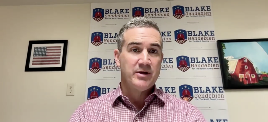 Blake Gendebien is a dairy farmer and a first-time candidate.