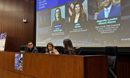 City Council Speaker Julie Menin and Majority Leader Shaun Abreu joined City & State’s Transportation in New York Summit for a discussion on transit affordability.