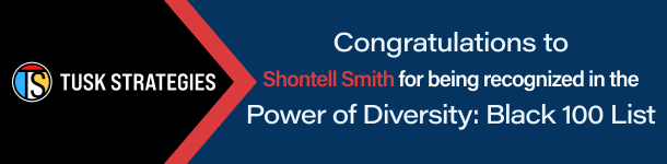 Tusk Strategies: Congratulations to Shontell Smith for being recognized in the Power of Diversity: Black 100 List